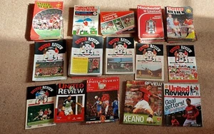 Manchester United football programmes - Picture 1 of 1