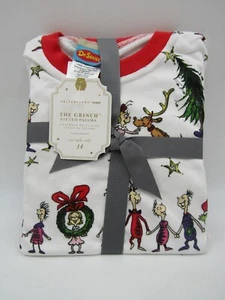 Pottery Barn Teen Dr. Seuss's The Grinch Cindy Pajamas 2 Pc Size 14 A25 - Picture 1 of 2