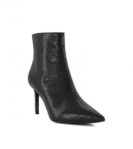 Dune London Oonaz Stiletto-Heel Ankle Boots - Black / UK4 EU37 - Picture 1 of 4