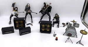 2000 McFarlane Kiss Alive! Series 4 Figures Set - Lot Loose Action Figures - Picture 1 of 18