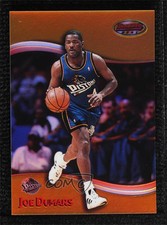 1998-99 Bowman's Best Refractor /400 Joe Dumars #20 HOF