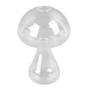 Transparent A Mushroom-Shaped Glass Hydroponic Vase Cute - Picture 1 of 22