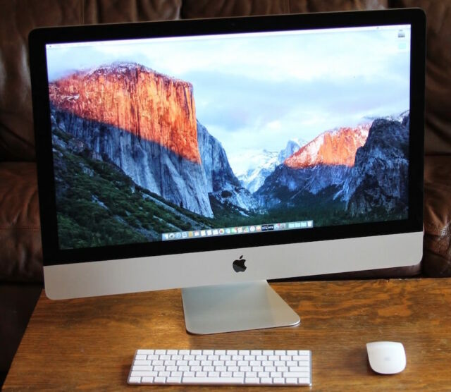 Apple iMac 带Retina 5k 显示屏2015 GBApple 台式机和一体机| eBay