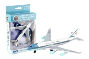 5.75 Inch Boeing 747 Air Force One Presidential Plane 1/484 Scale Diecast Model - Picture 1 of 6