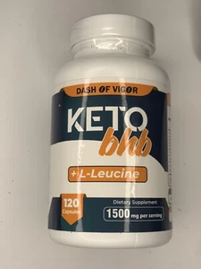 Dash of Vigor Keto BHB Diet Pills Weight Loss Fat Burner Appetite Suppressant - Picture 1 of 3