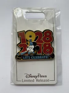 Disney Parks Mickey Mouse 90th Birthday 1948 2018 Trading Pin Cast Member LE - Picture 1 of 1