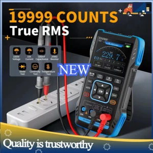 2C53T FNIRSI Handheld Digital Oscilloscope Multimeter Signal Generator 2CH 50MHz - Picture 1 of 29