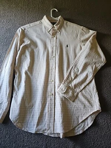 Ralph Lauren Shirt Men  size L  Classic Fit Button Up Long Sleeve Plaid - Picture 1 of 10