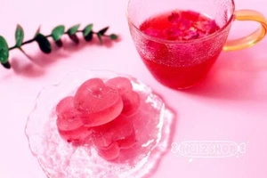 Rose Kohakutou Candy, Japanese style, Edible crystal, Handmake Rose jam - Picture 1 of 3