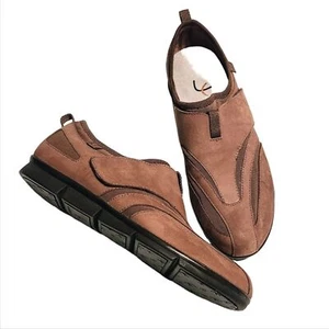 Liz Claiborne LAZ Nubuk Flex Point Freizeit Sneaker flache Schuhe dunkelbraun 6,5 M - Bild 1 von 12