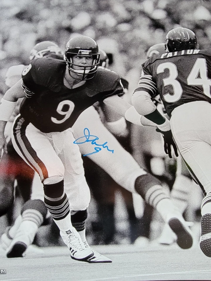 Jim McMahon Firmado Chicago Bears Walter Payton y Jim McMahon 16x20 - JSA Wit... Foto 1 de 1