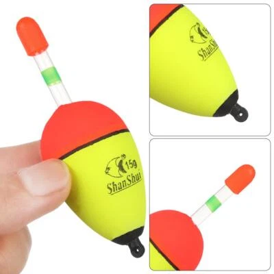 New Bobber Plastic Light Stick Eva Foam Fishing Night Float Ball Boia - image 1 of 4