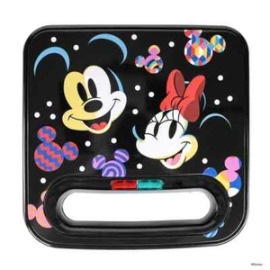Uncanny Brands Disney Mickey Mouse and Minnie Mouse Sandwich Maker - Picture 1 of 4