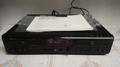Denon CDR-W1500 CD Recorder Working  with some issues (SEE PICTURES And Read) - Image 1 of 4