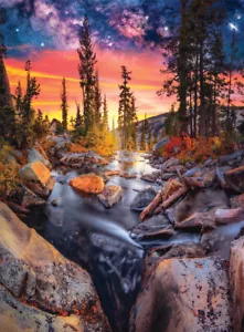 Buffalo Games Forest Magic Hour 1000 Piece Jigsaw Puzzle - Picture 1 of 2