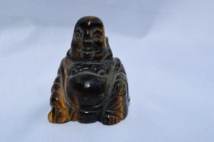 Sodalite Gemstone FROG hand carved 58 grams 1.25" X 1.75 LH0620 i - Picture 1 of 7