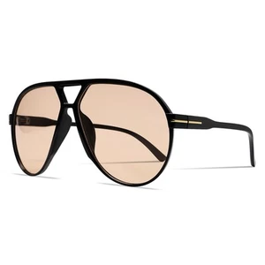 Retro Aviator Sunglasses for Women Men Oversized Classic 70s Vintage Trendy T... - Picture 1 of 6