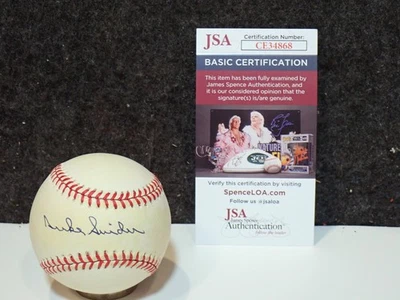 DUKE SNIDER 1994-99 HOF AUTOGRAPH OFFICIAL NATIONAL LEAGUE BALL JSA COA CE34868 - Image 1 of 4