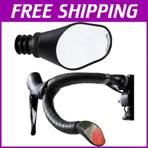 Adjustable Convex Bike Mirror - Swiss-Made, Enhanced Safety - Picture 1 of 11