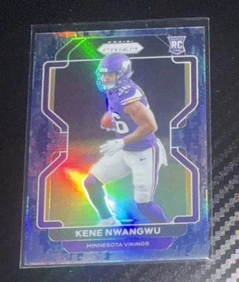 Kene Nwangwu  2021 Prizm Prizms Navy Camo #364 Rookie /25 - Image 1 of 2