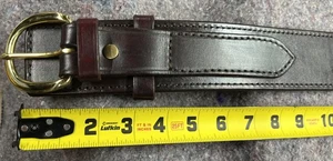 Triple-K Walnuss Leder Patronen Waffengürtel 316-XL C-45 - Bild 1 von 6