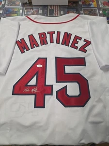 Pedro Martinez Signed Jersey Boston Red Sox JSA - Picture 1 of 3