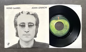 7" John Lennon - Mind Games - US Apple w/ Pic - Picture 1 of 1