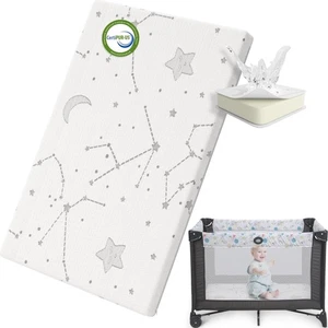 Pack and Play Mattress Topper Baby Pack N Play Mattresses for Playpen and Pla... - Picture 1 of 7