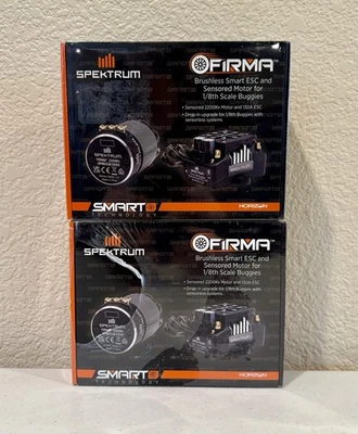 NEW Spektrum Firma 130A Brushless Smart ESC / 2200Kv Sensored Motor Combo - Image 1 of 3