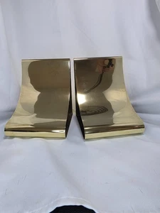 MCM Mid Century Modernists massive Messing Buchstützen Seibel? - Bild 1 von 7