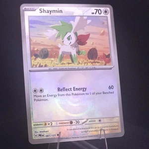 SHAYMIN 087/131 POKEMON EVOLUCIONES PRISMÁTICAS (POKE BALL HOLO, CASI NUEVO) - Imagen 1 de 2