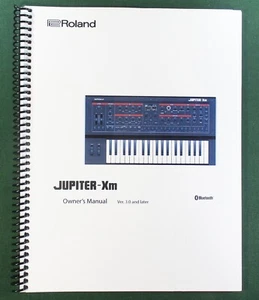Roland Jupiter-XM Owner's Instruction Manual: 28 Pages & Protective Covers! - Picture 1 of 1