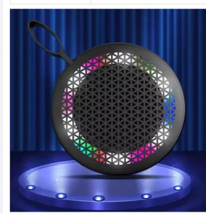 Portable Bluetooth Speaker Wireless Waterproof Outdoor with flashing Led Lights - Picture 1 of 5