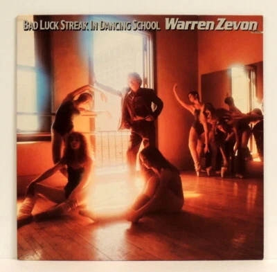 Warren Zevon ‎– Bad Luck Streak In Dancing School LP Asylum 5E-509 w/ lyrics EX - Image 1 of 4