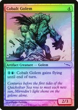 Cobalt Golem FOIL Mirrodin NM Artifact Common MAGIC GATHERING CARD ABUGames