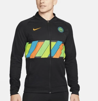 Nike Herren Inter Mailand Milan Warm Up Jacke Schwarz Größe S Neu