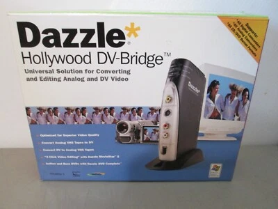 Dazzle DM-2200 Hollywood DV-Bridge analógico para DV conversão e edição  - Imagem 1 de 3