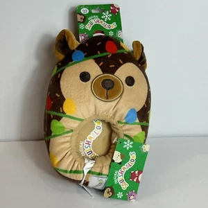 Chaussons peluche enfant taille 11/12 Noël Hans hérisson Squishmallow NEUF AVEC ETIQUETTE - Photo 1/6
