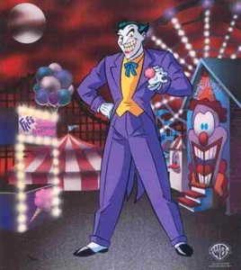 Warner Brothers-Classic Joker Limited Edition Hand painted Cel - Picture 1 of 1