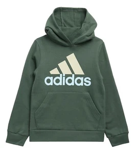 NWT Adidas Kids' Essential 22 Graphic Hoodie – Comfy for School Sport, MSRP $40 - Picture 1 of 10