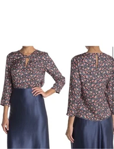 Rebecca Taylor Twilight Strick Seidenmischung Top, Größe 0 - Bild 1 von 10