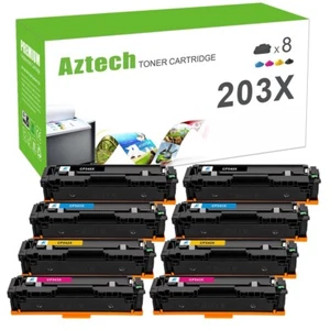 8XXL Toner Kompatibel für HP 203X LaserJet Pro M281fdw M281cdw M254dw M254nw - Afbeelding 1 van 12