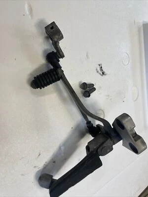 89-99 Yamaha Fzr600r GENUINO 89-99 Rider LH Clavija + Palanca de Pedal de Cambio + Eslabón de Varilla Foto 1 de 3