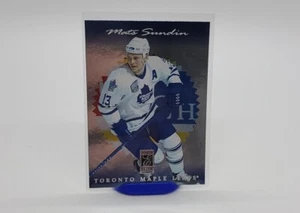 1996-97 Donruss Elite #55 Mats Sundin Toronto Maple Leafs - Picture 1 of 4