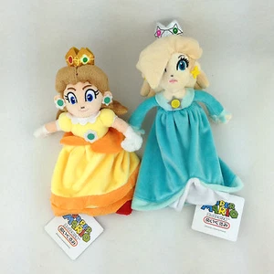 2X Peluche Personaggio Super Mario Bros Principessa Rosalina Margherita Giocattolo Peluche - Foto 1 di 9