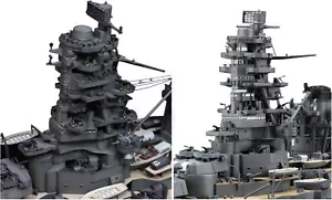 1/350 Navire Modèle Séries No.3 EX-1 Japon Naval Air Gris Ise / Hyuga Pont De Pl - Photo 1 sur 2