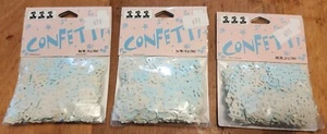 It's A BOY confetti 3 Pack By Darice - Picture 1 of 2