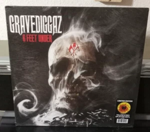Gravediggaz - 6 Feet Under (Red & Yellow Splatter) LP NEW SEALED RAP HIP HOP - Picture 1 of 2