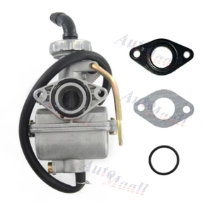 PZ20 Carburetor 50cc 70cc 90cc 110cc 125cc 135 ATV Quad Go kart sunl taotao carb - Foto 1 di 11