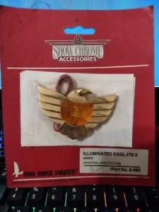 1994 SHOW CHROME ILLUMINATED EAGL-ITE II for MOTORCYCLE NEW - Picture 1 of 3